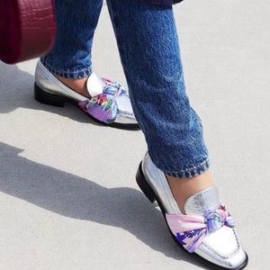 Jeffrey Campbell Bollero Scarf Loafers